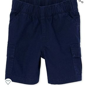 Children's Place blue uniform shorts for boys, size 8